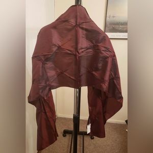 Jones New York - Raspberry Colored, Chiffon Shawl